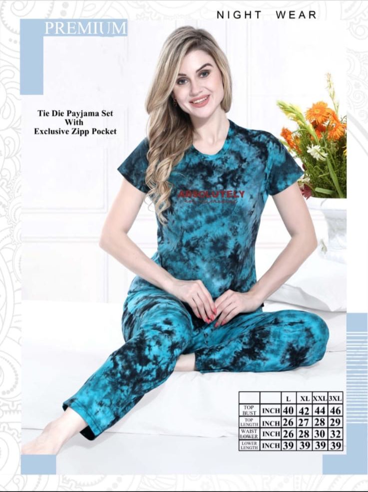 Summer Special 119 Printed Night Suits Catalog
